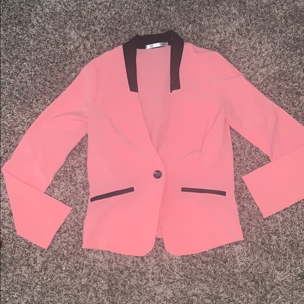 Pink blazer